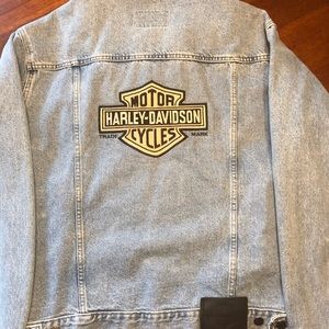 Harley Davidson Jean Jacket Men’s Small